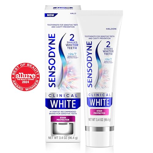 Sensodyne Clinical White Toothpaste for Sensitive Teeth 3.4 oz